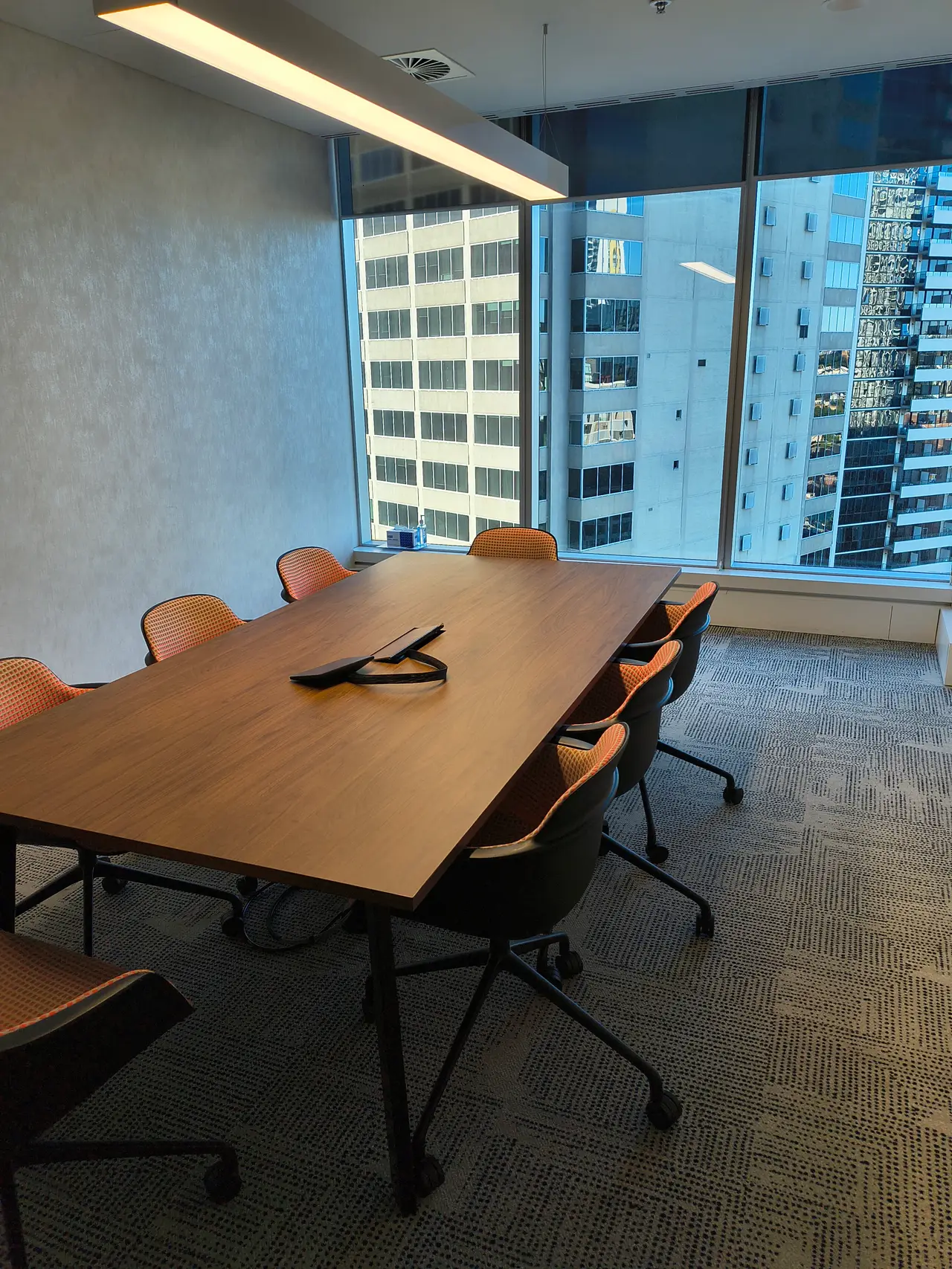 Pest control in a Sydney CBD office boardroom