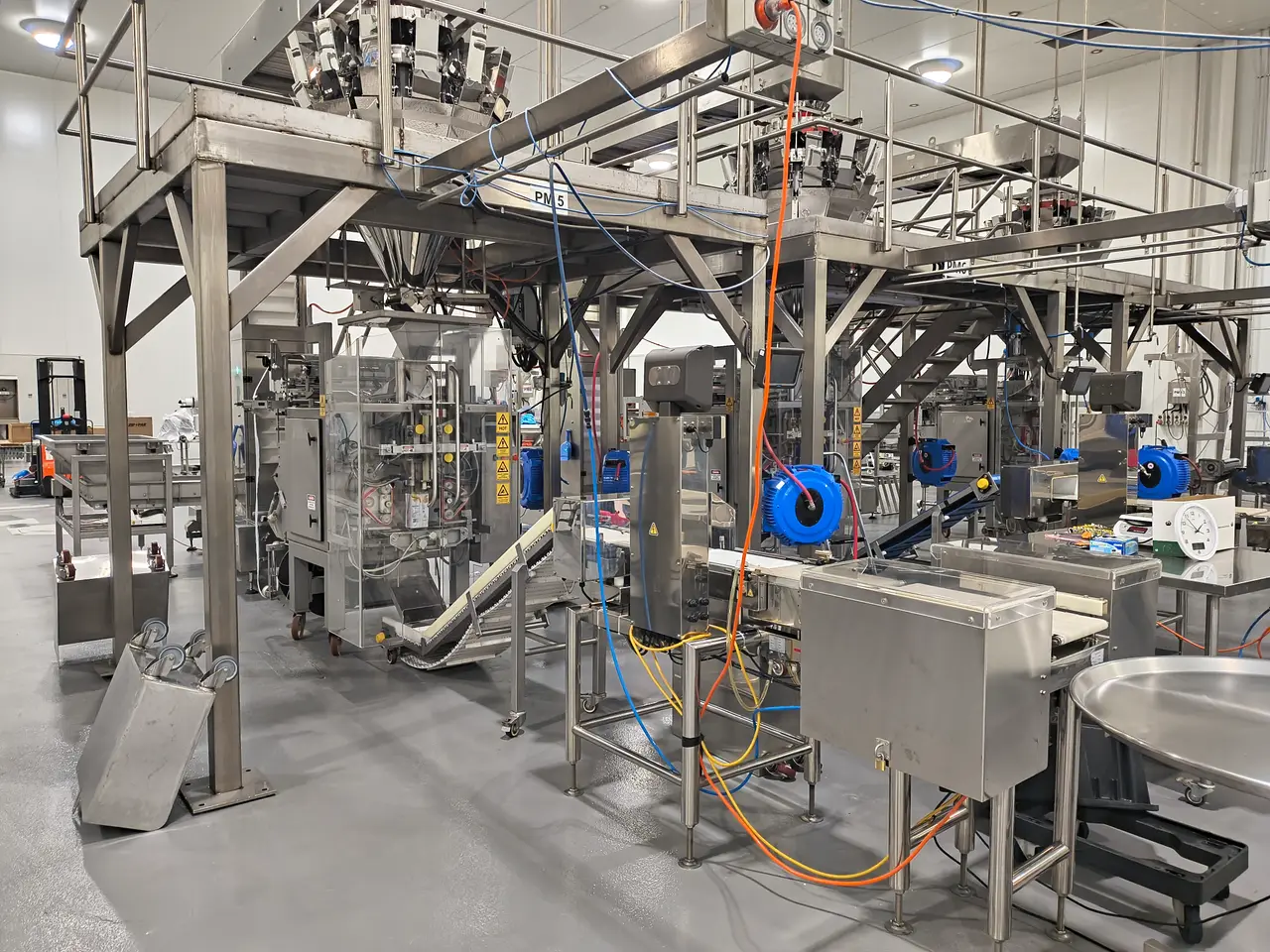 Pest management on a food factory production line