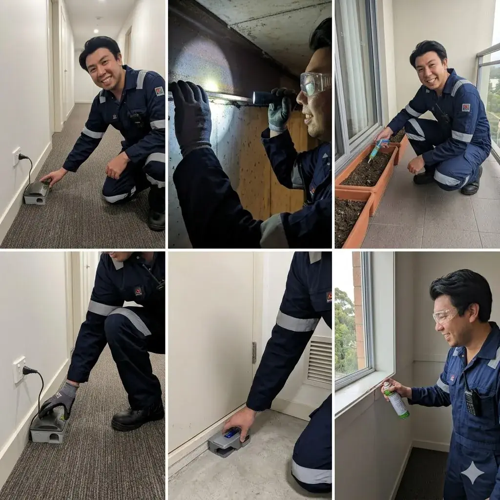 On-site strata pest control across common areas and basements
