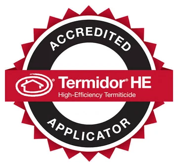 Termidor HE Accredited Applicator badge